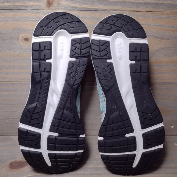 Asics Gel Contend 5 Running Athletic Shoes Sneakers Womens Size 9 Gray Icy - Picture 6 of 7